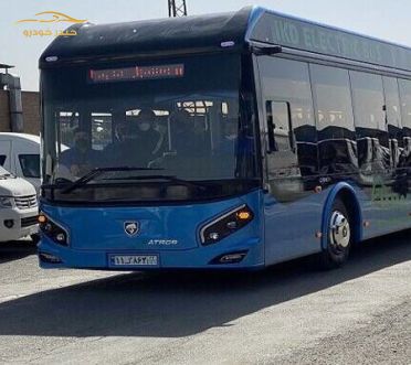معرفی نخستین اتوبوس برقی ایران 