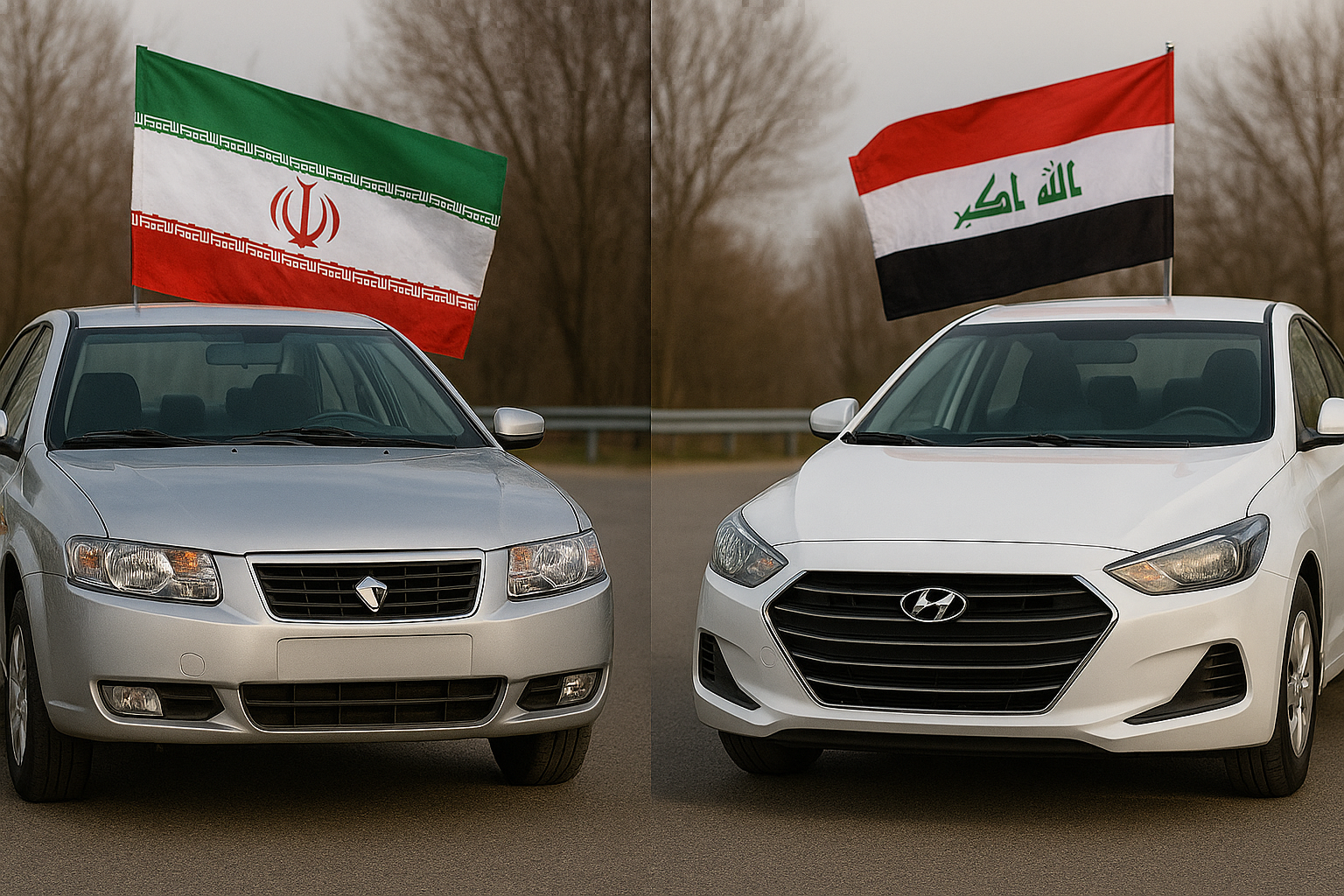پرفروش‌ترین خودروهای عراق و ایران؛ مقایسه دو بازار خودرو